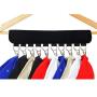 Cap Hanger Portable Collapsible Travel Metal Clip Clothes Hangers Non-Slip Rack Clothes Hanger Velcro Hanger Hat Clip (style 1, 11.8 inches.)