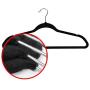 10pcs Pack Non-Slip Velvet Hangers Suit Hanger Ultra Thin Space Saving 360 Degree Swivel Hook Strong and Durable Clothes Hanger