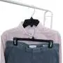Hanger Central Heavy-Duty Black Plastic Closet Department Store Shirt Hangers, 17 Inch, 25 Pack Hanger Central Heavy-Duty Black Plastic Closet Department Store Shirt Hangers, 17 Inch, 25 Pack