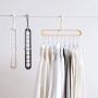 Vosarea 9 Holes Clothes Hanger Plastic Clothing Storage Racks Wardrobe Coat Hook Holder 5pcs Vosarea 9 Holes Clothes Hanger Plastic Clothing Storage Racks Wardrobe Coat Hook Holder 5pcs
