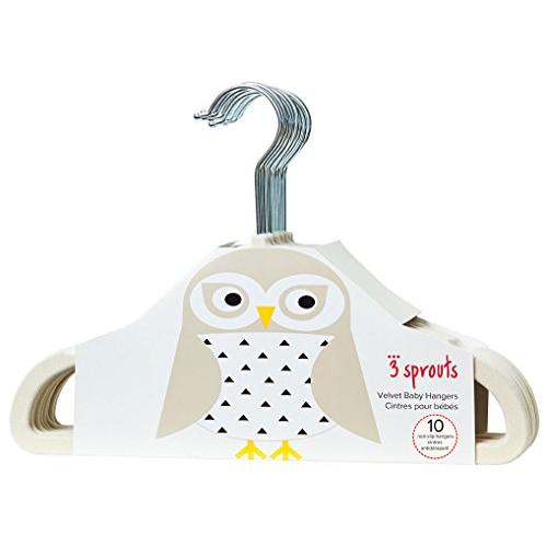 3 Sprouts Baby Hangers ? Velvet Closet Clothes Organizers for Nursery 3 Sprouts Baby Hangers ? Velvet Closet Clothes Organizers for Nursery