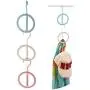 JK Home 3pcs Hanger Clothes Stand Set Creative Plastic Storage Rack Home Decoration Random Color