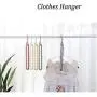 10pcs Random Color Multi-Port Support Circle Clothes Hanger Clothes Drying Rack Multifunction 10pcs Random Color Multi-Port Support Circle Clothes Hanger Clothes Drying Rack Multifunction