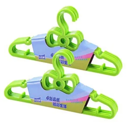 Cabilock Clothes Hanger 10PCS Cute Bow Childrens Hangers Solid Plastic Hangers Kids Home Hangers Clothes Hanging Racks (Green) Cabilock Clothes Hanger 10PCS Cute Bow Childrens Hangers Solid Plastic Hangers Kids Home Hangers Clothes Hanging Racks (Green)
