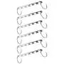 6pcs Clothes Hanger Hanging Chain Stainless Cloth Closet Shirts Tidy Save Space Organizer Magic Hangers for Clothes