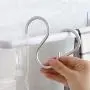 S Shaped Hooks Heavy Duty for Hanging Plants Outdoors,Pots and Pans,Clothes,5mm Thickness Aluminum Hooks Pack of 15