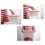Khaki Plastic Storage Boxes with Brown Handle, 6/11/17 Quart Mix Storage Bin with Latch/Lid 3-Pack, Large Latch Storage Boxes with Sheave, Stackable Storage Plastic Boxes Bin