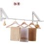 GGYDD Expandable Metal Wall Mount Drying Rack, Heavy Duty Folding Clothes Bar, Garment Rack Hanger Double Rail Closet Space Saver-a 32.5cm GGYDD Expandable Metal Wall Mount Drying Rack, Heavy Duty Folding Clothes Bar, Garment Rack Hanger Double Rail Closet Space Saver-a 32.5cm