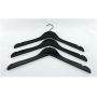 5pcs Luxury Black Wooden Hanger for Clothes Blouse Shirts