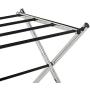 Accordion Design Clothes Airer,Folding Stainless Steel Laundry Drying Rack,Adjustable Dry Rail Hanger with Concise Home Portable,for Socks Bed Linen Clothing Extendable Compact