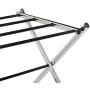 Accordion Design Clothes Airer,Folding Stainless Steel Laundry Drying Rack,Adjustable Dry Rail Hanger with Concise Home Portable,for Socks Bed Linen Clothing Extendable Compact