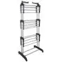 leveraYo Portable Practical Clothes Dryer Rack 3 Tier Folding Clothes Airer Laundry Dryer Rack in/Outdoor Hanger Storage Holder Suitable for a Variety of Clothes Contemporary leveraYo Portable Practical Clothes Dryer Rack 3 Tier Folding Clothes Airer Laundry Dryer Rack in/Outdoor Hanger Storage Holder Suitable for a Variety of Clothes Contemporary
