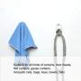 uxcell Curtain Tieback Hook Zinc Alloy Vintage Tassel Curtain Drapery Holders Window Holdback Wall Hook Clothes Hanger Silver Tone