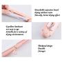 Travel Folding Clothes Hanger,Portable Collapsible Hanger Drying Rack,Multifunctional Plastic Non-Slip Telescopic Drying Rack,Clothes Coat Scarf Pants Shirt Socks Underwear,Travel Life Essential(2pcs)