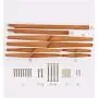 ZHWEI Simple Bedroom Coat Rack Solid Wood Hangers Landing Clothes Rack Household Simple Modern Stable Durable (Color : Multi-Colored)