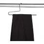 Mawa by Reston Lloyd Trouser Series Non-Slip Space-Saving Clothes Hanger with Single Rod for Pants, Style KH/1, Set of 10, White (Renewed)