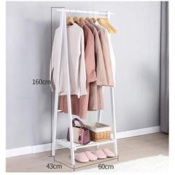 WYQSZ Coat Rack Floor Bedroom Simple Hanger Floor Rack Clothes Rack Rack Hanger - Coat Rack 8563 (Color : A, Size : 60160cm)