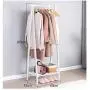 WYQSZ Coat Rack Floor Bedroom Simple Hanger Floor Rack Clothes Rack Rack Hanger - Coat Rack 8563 (Color : A, Size : 60160cm)