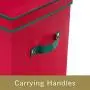 Elf Stor 83-DT5519 40 in. Tall Wrapping Paper Storage Boxes in Red Elf Stor 83-DT5519 40 in. Tall Wrapping Paper Storage Boxes in Red