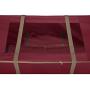 Elf Stor 83-DT5045 Rolling Christmas Storage Premium Duffel Bag with Wheels ? Holds up to a 9 Foot Artificial Tree, Red