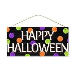 Hocus Pocus Decor Happy Halloween Sign-Wood Sign-Rustic Halloween Sign-Door Hanger-Wreath Decor-Wreath Accent Sign-Wreath Attachment-Signs for Wreath Making