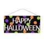 Hocus Pocus Decor Happy Halloween Sign-Wood Sign-Rustic Halloween Sign-Door Hanger-Wreath Decor-Wreath Accent Sign-Wreath Attachment-Signs for Wreath Making