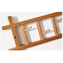 GGYDD Bamboo Wall Mounted Coat Rack, Entryway Coat Hooks Hanger Rack for Bags Clothes Umbrella in Hallway Bathroom Living Room-c 80x24cm(31x9inch)