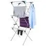 Minky Homecare 3 Tier Plus Drying Rack, 49, Silver