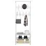 Topeakmart New Coat Rack Metal Coat Clothes Shoes Hat Umbrella Bag Steel Pipe Stand Rack Hanger Hooks