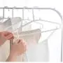 10pcs Random Color 38cm Adult Plastic Hangers for Clothes Non-Slip Hanger 10pcs Random Color 38cm Adult Plastic Hangers for Clothes Non-Slip Hanger