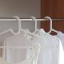 Household Non-Slip Hangers Plastic Seamless Clothes Hangers Windproof Childrens Hangers (1 Pcs),S