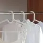Household Non-Slip Hangers Plastic Seamless Clothes Hangers Windproof Childrens Hangers (1 Pcs),S