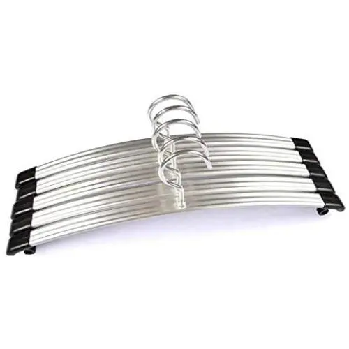 DNJKSA Silver Golden Aluminum Alloy Hanger for Clothes,Metal Hanger with Strong Bearing Capability (5 Pieces/Lot)(Random Color) DNJKSA Silver Golden Aluminum Alloy Hanger for Clothes,Metal Hanger with Strong Bearing Capability (5 Pieces/Lot)(Random Color)