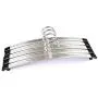 DNJKSA Silver Golden Aluminum Alloy Hanger for Clothes,Metal Hanger with Strong Bearing Capability (5 Pieces/Lot)(Random Color) DNJKSA Silver Golden Aluminum Alloy Hanger for Clothes,Metal Hanger with Strong Bearing Capability (5 Pieces/Lot)(Random Color)