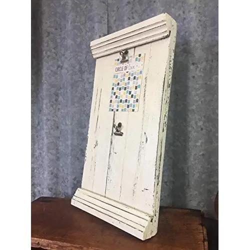 Picture Clip Board, 4 x 6 Frame, 3 x 5 Frame, Farmhouse Style, Note Holder, Wall Hanger