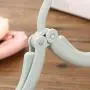 LHIABNN 10 PCS Travel Cloth Hanger,Retractable Plastic Clothing Hangers,Portable Folding Hangers for Home/Travel