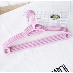 10pcs Random Color Plastic Hangers for Clothes Pegs Wire Antiskid Drying Clothes Rack Adult and Children Hanger Outdoor Drying Rack