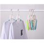 10pcs Random Color Hangers for Travel Foldable and Scalable Hangers for Clothes Holder for Coat