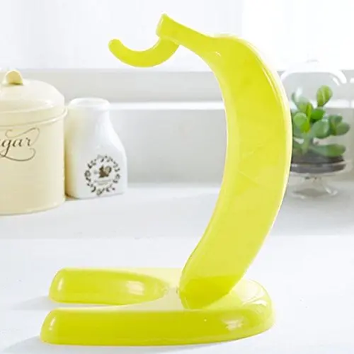 YRD TECH Fruit Rack Creative Displaying Banana Hanger Kitchen Tool Fruits (Yellow)