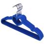FuLov Space Saving Hangers Velvet Pack of 10 Non-Slip Adult Heart Shaped Super Slim 360 Degree Swivel Hook Grooved for Home Office Dorm,Blue FuLov Space Saving Hangers Velvet Pack of 10 Non-Slip Adult Heart Shaped Super Slim 360 Degree Swivel Hook Grooved for Home Office Dorm,Blue