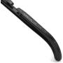 HANGERWORLD 10 XL Black 19 Inch Plastic Space Saving Clothes Coat Garment Hangers with Cascading Multi Hang Hook