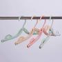 LIUYANG Travel Hangers,Ultra-Light Folding Clothes Rack,Travel Accessories Foldable Clothes Drying Rack,Non-Slip Design is Convenient for Drying Various Clothes,20 Pack.