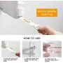 Indoor Invisible Clothesline with Hanger Hole, Retractable Clothesline 4.2M TPU Rope Balcony Drying Rack