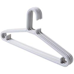 10pcs/lot 38cm Adult Plastic Hangers for Clothes Non-Slip Hanger Random Color