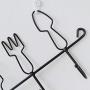 Iusun Wall Hooks Set Plain Style Adorable Design Towel Bag Hanger Keys Cloth Seamless Hooks Bathroom Bedroom Kitchen Office Indoor/Outdoor Hanging Kit Tool Storage Garage Organizer Choice