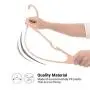 SONGMICS 50-Pack Clothing Hangers, Durable and Slim, Space Saving, Strong Heavy-Duty Plastic, Notched, Standard Tubular Hangers for Coats, Adults, 16.3 Inches Long, Light Pink UCRP03PK50 SONGMICS 50-Pack Clothing Hangers, Durable and Slim, Space Saving, Strong Heavy-Duty Plastic, Notched, Standard Tubular Hangers for Coats, Adults, 16.3 Inches Long, Light Pink UCRP03PK50