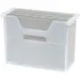 IRIS Desktop File Box, 6 Pack, Medium, Clear IRIS Desktop File Box, 6 Pack, Medium, Clear