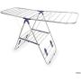 CRESNEL Stainless Steel Clothes Drying Rack ? Adjustable Gullwing and Foldable for Easy Storage ? Rust-Proof for Indoor and Outdoor Use