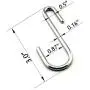 20 Pack Heavy Duty S Hooks Stainless Steel S Shaped Hooks Hanging Hangers for Kitchenware Spoons Pans Pots Utensils Clothes Bags Towers Tools Plants (Silver) 20 Pack Heavy Duty S Hooks Stainless Steel S Shaped Hooks Hanging Hangers for Kitchenware Spoons Pans Pots Utensils Clothes Bags Towers Tools Plants (Silver)