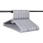 Neaties American Made Gray Super Heavy Duty Plastic Hangers, Plastic Clothes Hangers Ideal for Everyday Use, Clothing Standard Hangers, 24pk Neaties American Made Gray Super Heavy Duty Plastic Hangers, Plastic Clothes Hangers Ideal for Everyday Use, Clothing Standard Hangers, 24pk